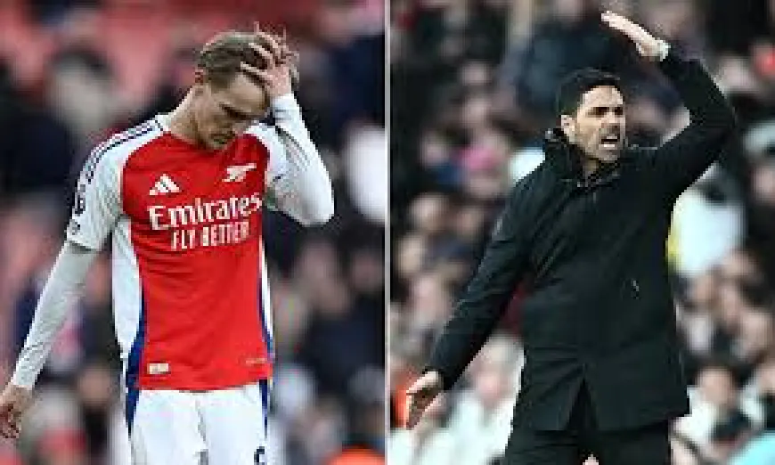 Arteta Expresses Frustration Over Arsenal's Title Hopes