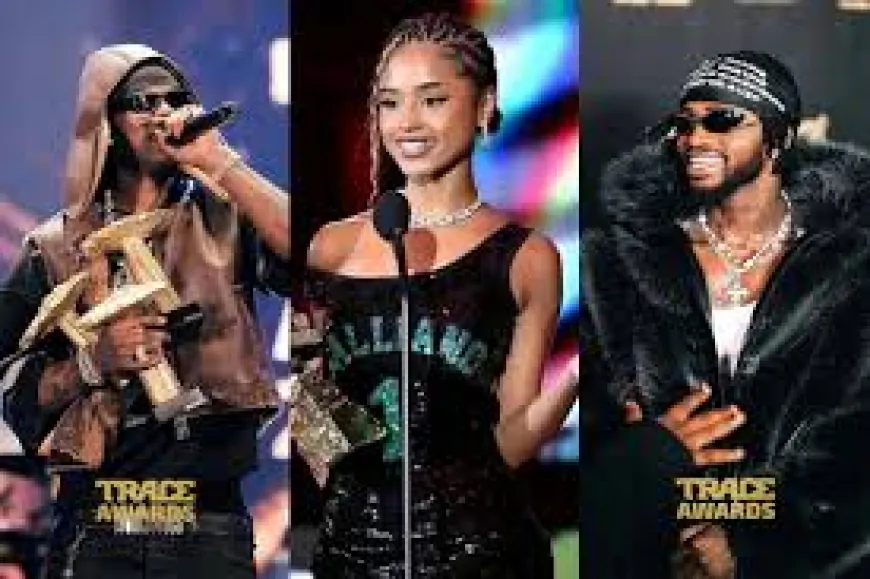 Diamond, Rema, and Tyla Triumph at the 2025 Trace Awards