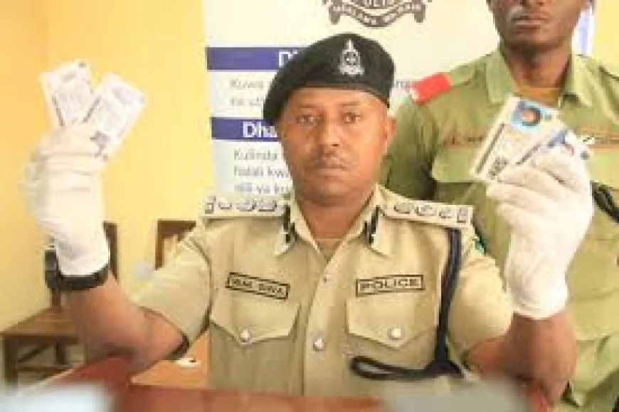 Two Arrested with Counterfeit Notes in Mbeya, Seven Drivers Revoked