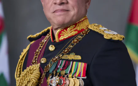 King Abdullah II of Jordan Net Worth, Relationships, Age/Birthdate & Birthday Facts
