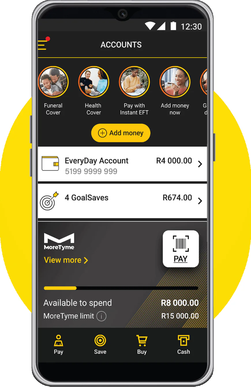 TymeBank South Africa: Free Account, Smart Savings