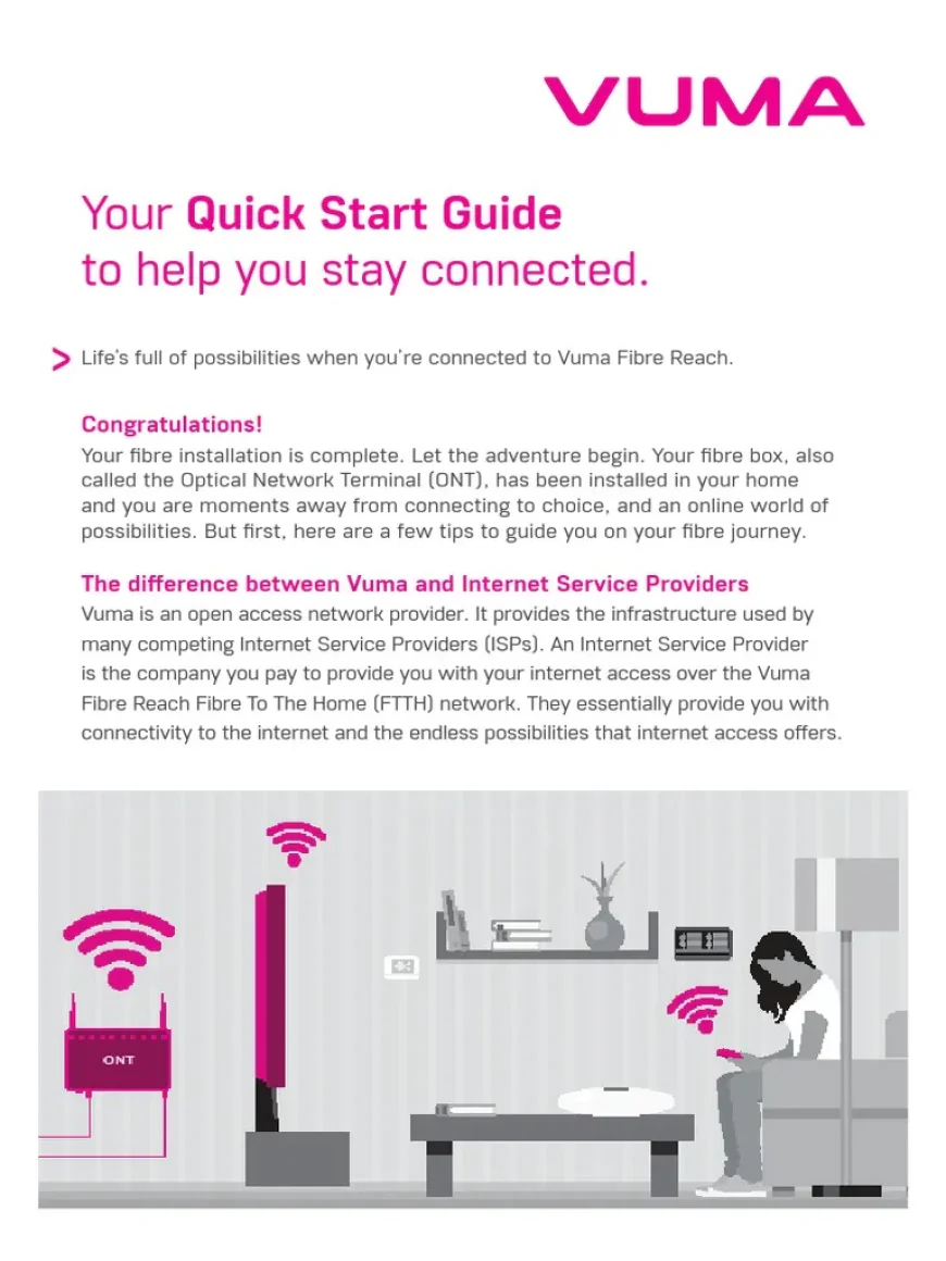 Vuma Fibre in South Africa: Fast Home Internet