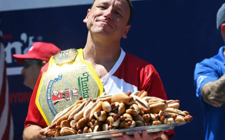Joey Chestnut Net Worth, Relationships, Age/Birthdate & Birthday