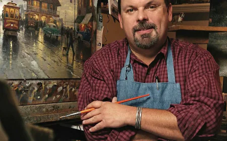 Thomas Kinkade Net Worth, Relationships, Age/Birthdate & Birthday Facts