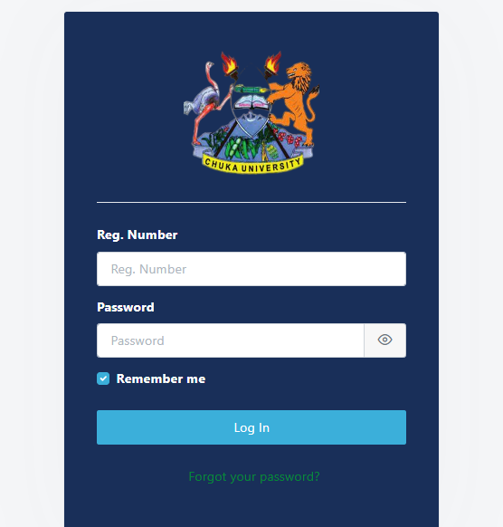 Chuka University Student Portal