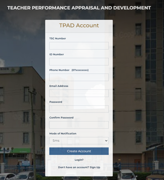 Updating Personal Information