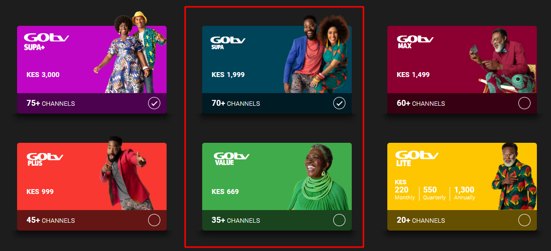 Affordable GOtv Kenya Packages | Channels & Prices