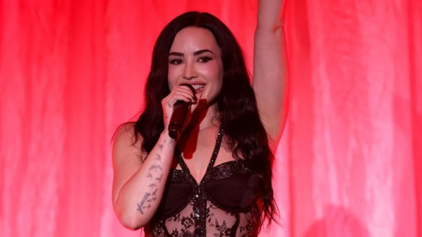 Demi Lovato’s Sheer Dress Steals Gala Spotlight