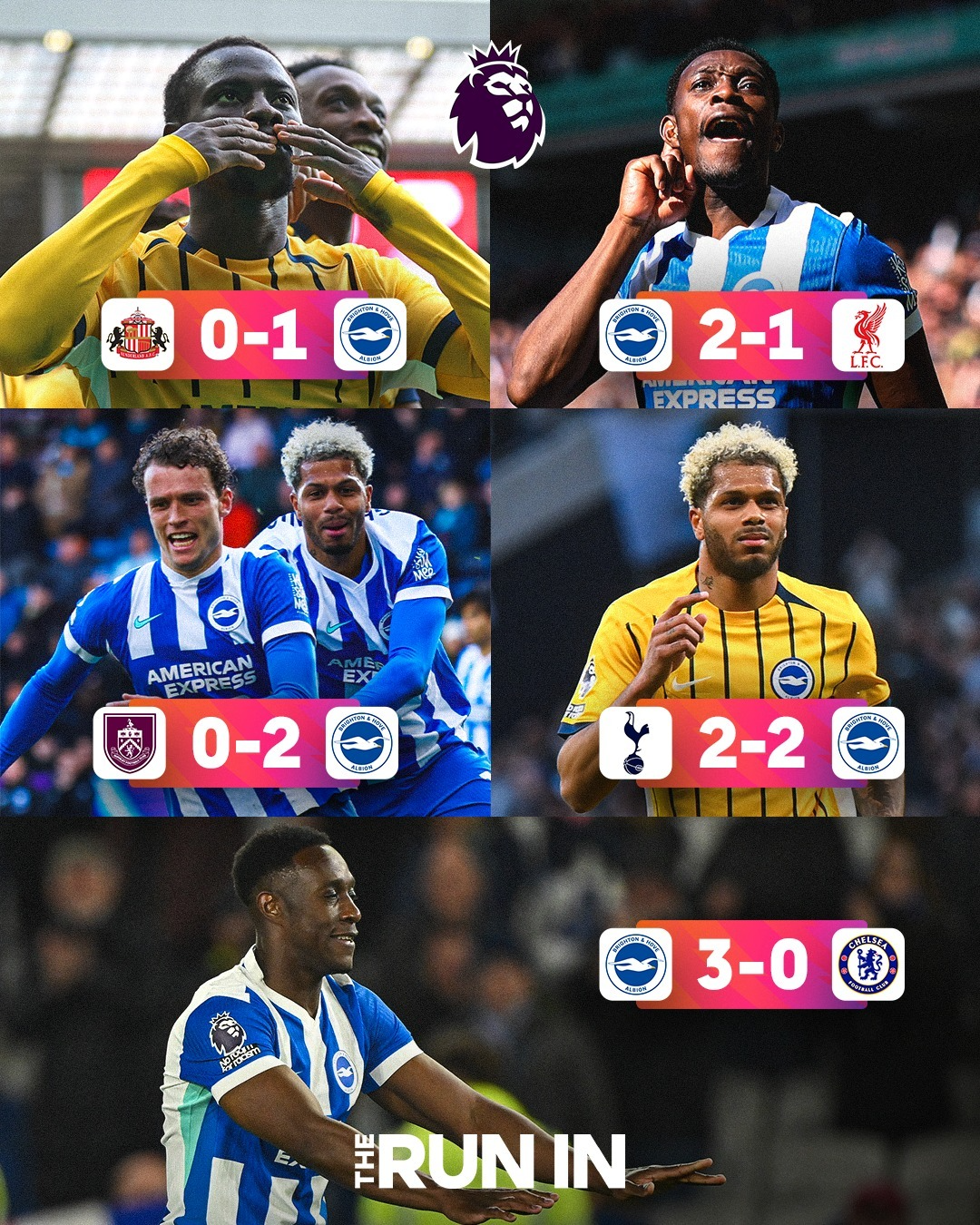 Brighton vs Chelsea 3-0: Result, Stats, Highlights and Match Report