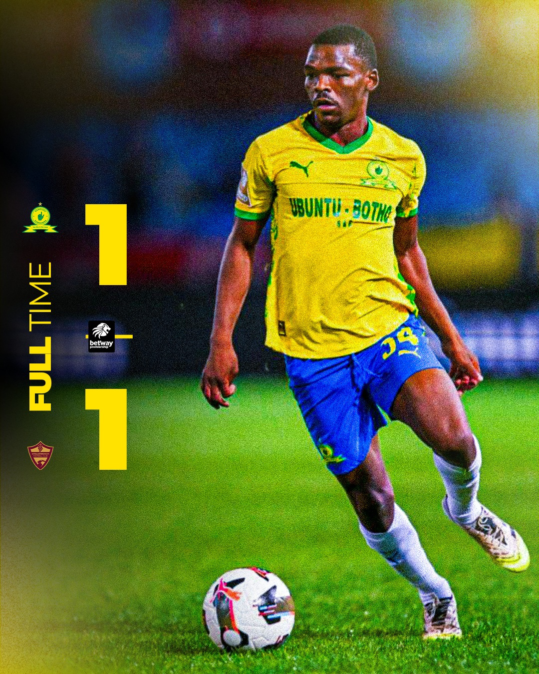 Mamelodi Sundowns vs Stellenbosch today result and key moments