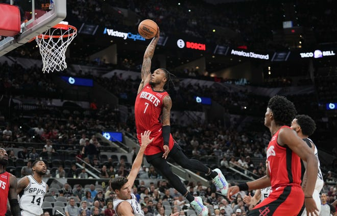 Discover Amen Thompson’s age, net worth, contract, career journey, and latest NBA news including his rise with the Houston Rockets.