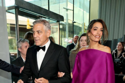 George Clooney receives the Chaplin Award at Lincoln Center in a star-studded gala featuring Amal Clooney and top Hollywood names.