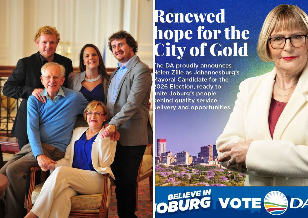 Learn about Helen Zille’s husband, Johann Maree, their long marriage, and their family’s role in her life.