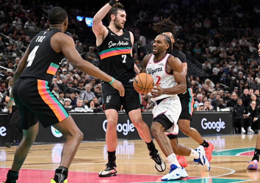 Top NBA Player Props Clippers vs Spurs Today