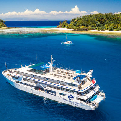 Cruise Ship Hits Reef Near Cast Away Island in Fiji