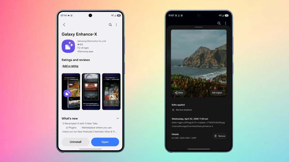 Samsung’s Galaxy Enhance-X update adds video and document editing, AI tools, and a new interface—transforming smartphones into creative platforms.