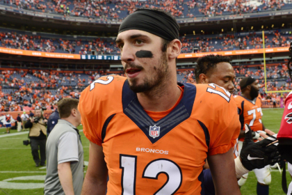 Former Broncos QB Paxton Lynch suffers a season-ending LCL injury during his arena football comeback with the Colorado Spartans.