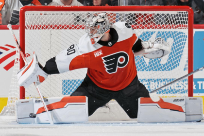 Dan Vladar delivers a standout season, leading the Flyers to their first NHL playoff berth since 2020 with clutch performances and record-breaking consistency.