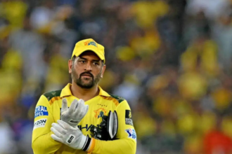 Ruturaj Gaikwad struggles again as Anukul Roy removes him early, while Ayush Mhatre shines in CSK vs KKR IPL 2026 clash.