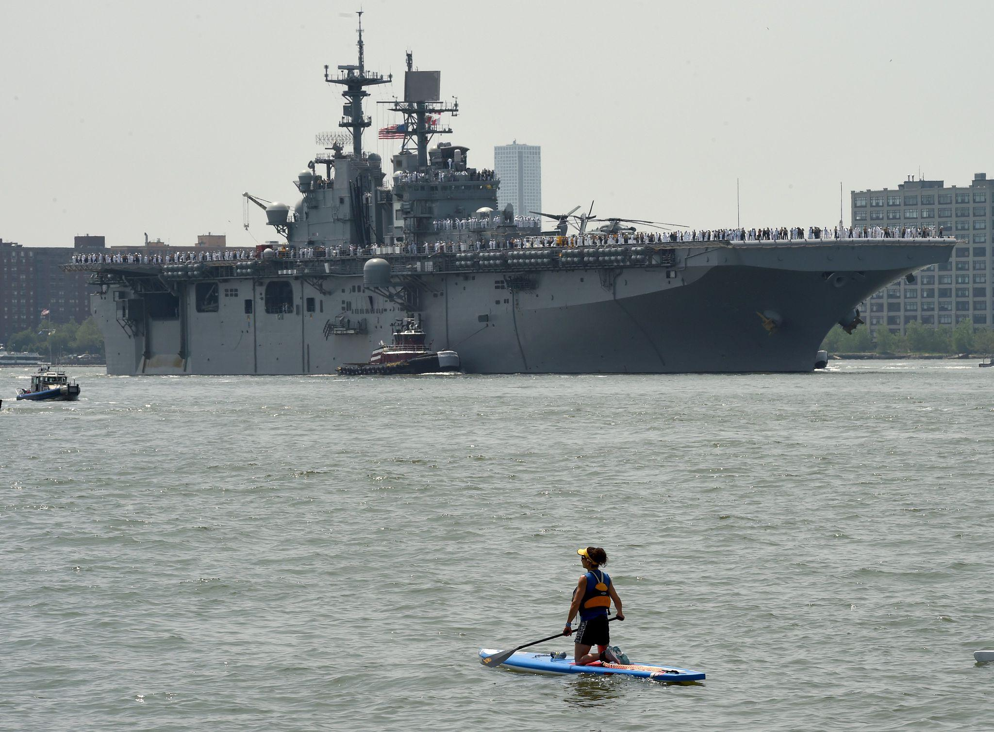 USS Kearsarge arrives in Houston for the city’s first Fleet Week, showcasing naval power, public tours, and military engagement.