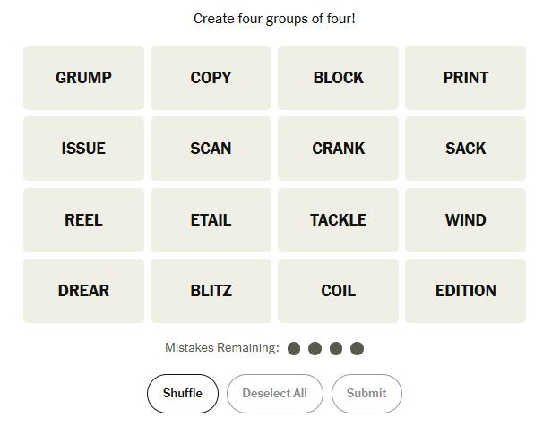 Find NYT Connections April 20 answers, hints, and full puzzle breakdown for #1044 with clear explanations of all categories.