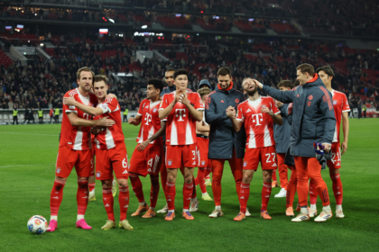 Bayern Munich beat Stuttgart 4-2 to win the Bundesliga title. Full match report, goals, stats, and reaction from Allianz Arena.