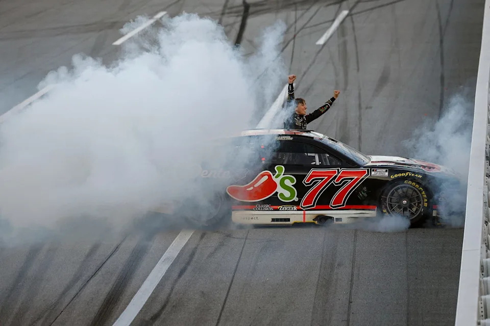 Carson Hocevar’s first NASCAR Cup win and daring celebration at Talladega have made him the sport’s newest headline star.