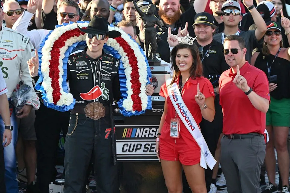 Carson Hocevar earns his first NASCAR Cup win at Talladega. Explore his journey, race highlights, and what’s next for the rising star.