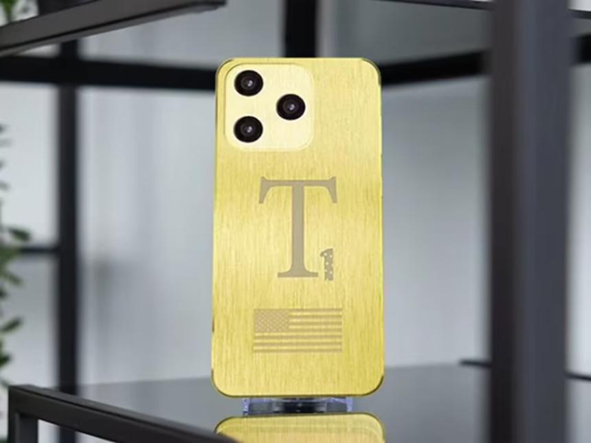 Trump Mobile says its delayed gold-colored T1 Phone is finally shipping to customers after months of production setbacks and controversy.