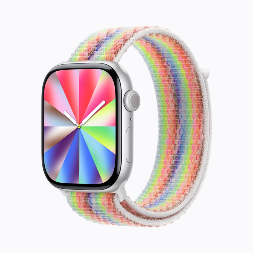 Apple unveils its 2026 Pride Edition Sport Loop, Pride watch face, and matching wallpapers for Apple Watch, iPhone, and iPad users.
