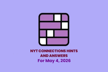 Explore NYT Connections May 4 2026 puzzle #1058 with hints, answers, and a full breakdown of all categories and strategies.