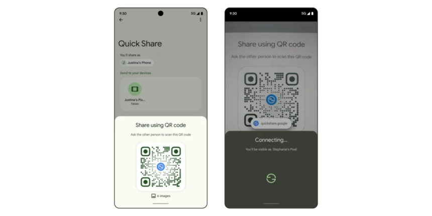 Google’s Quick Share now lets Android users send files to iPhones using QR codes with secure encrypted transfers.
