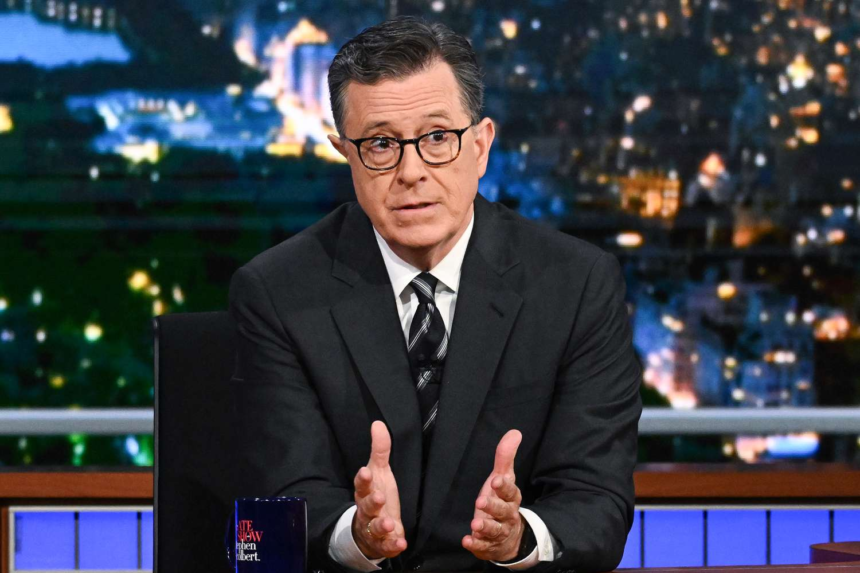 Stephen Colbert prepares for his May 21 Late Show finale as CBS replaces the program with Byron Allen’s Comics Unleashed.