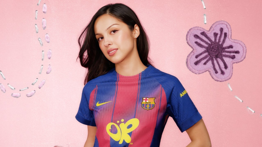 Discover why Olivia Rodrigo’s logo appeared on Barcelona’s El Clásico jersey and how Spotify transformed football marketing in 2026.