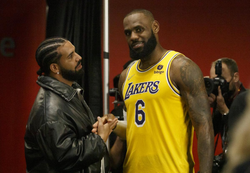 Drake’s new album Iceman includes apparent diss lyrics aimed at LeBron James while also praising NBA star Stephen Curry.