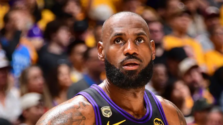 LeBron James remains undecided about his NBA future after the Lakers’ playoff sweep by Oklahoma City.