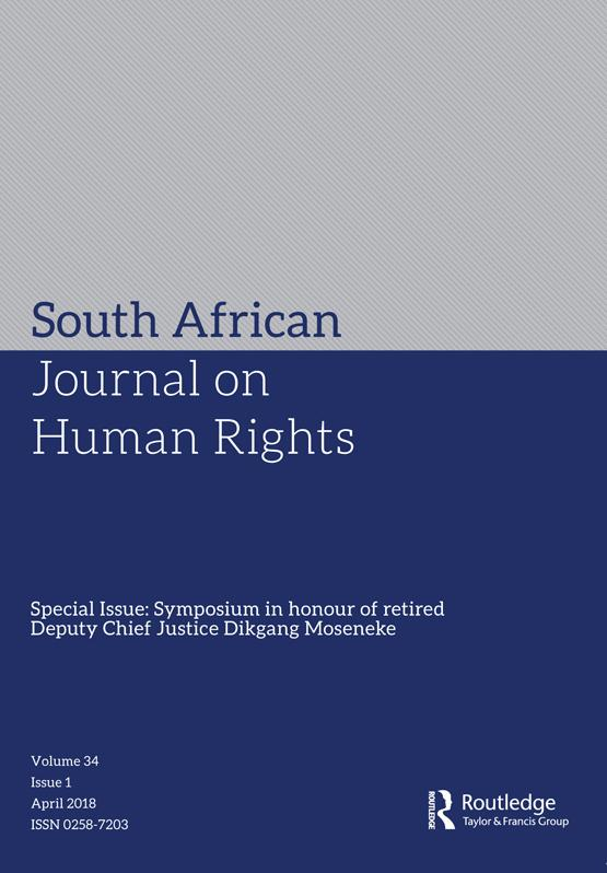 Apply for South African Journal on Human Rights Bursary