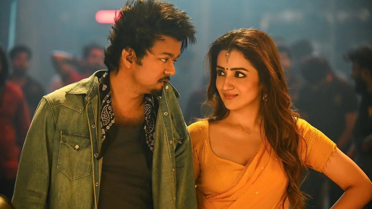 Trisha Krishnan visits Vijay on her birthday as TVK leads TN elections, sparking viral speculation and social media buzz.