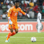 Explore Sipho Chaine’s rise at Orlando Pirates, including his age, stats, trophies, clean sheets, market value and role as Bucs number one.