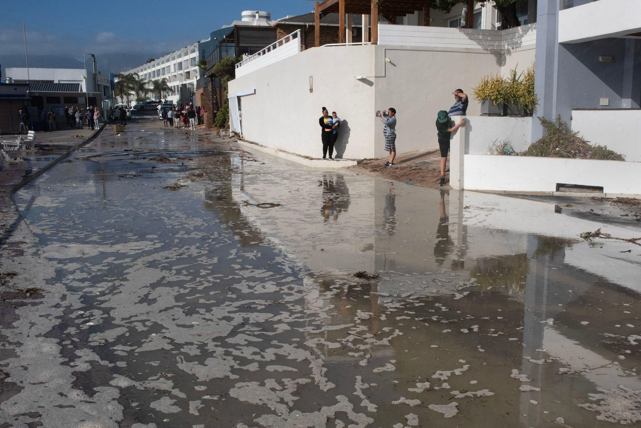 South Africa issues Level 8 weather warning for Cape Town as storms, flooding, and strong winds threaten the Western Cape.