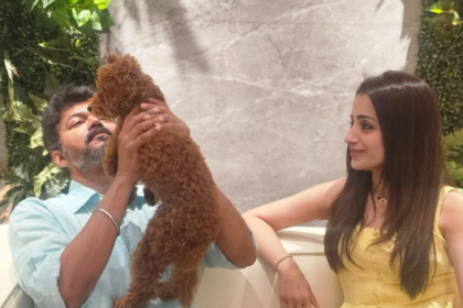Trisha Krishnan visits Vijay on her birthday as TVK leads TN elections, sparking viral speculation and social media buzz.