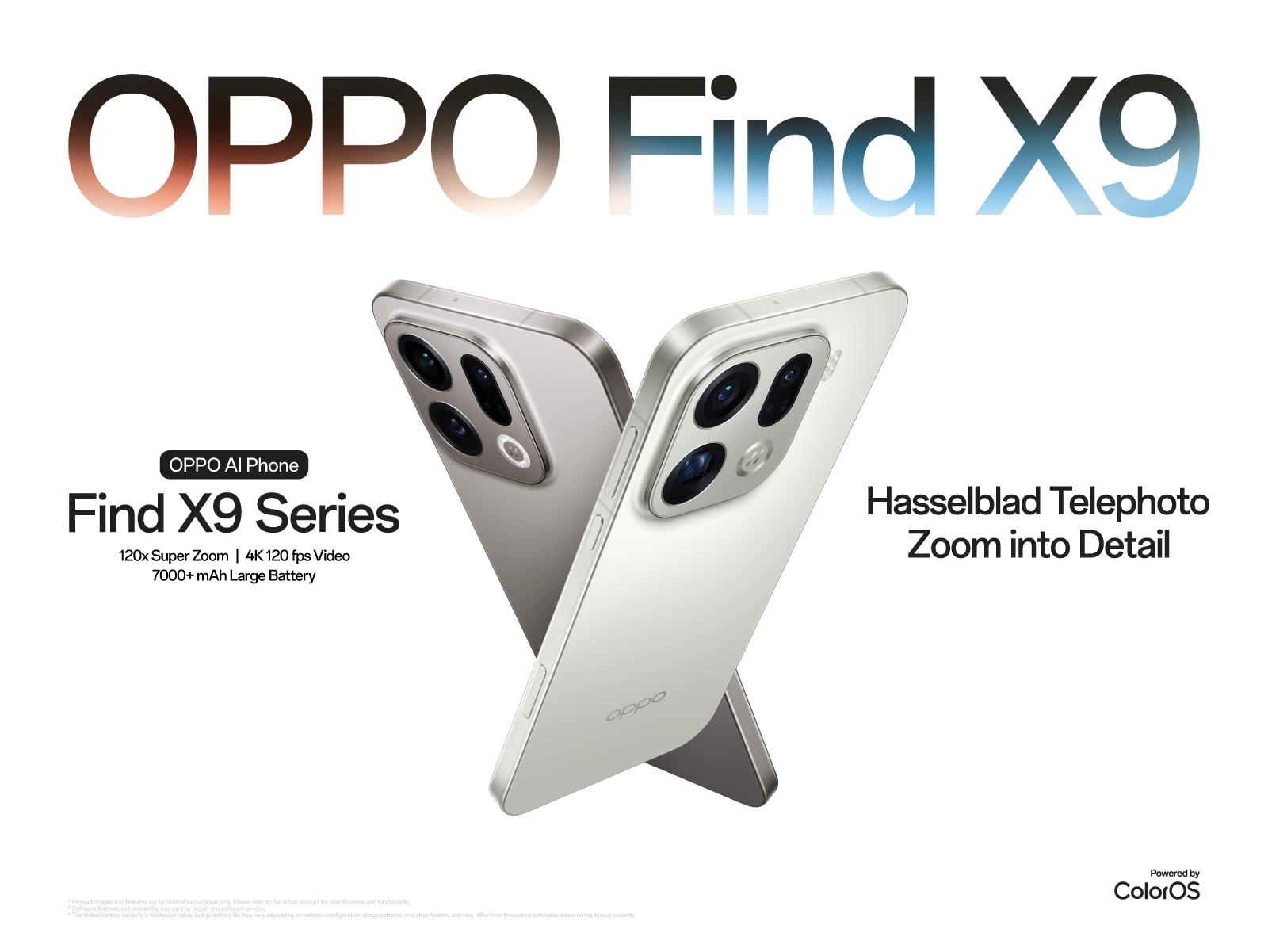 Oppo Find X9 Ultra and Find X9s launch in India on May 21 with Hasselblad cameras, flagship chipsets, and massive batteries.
