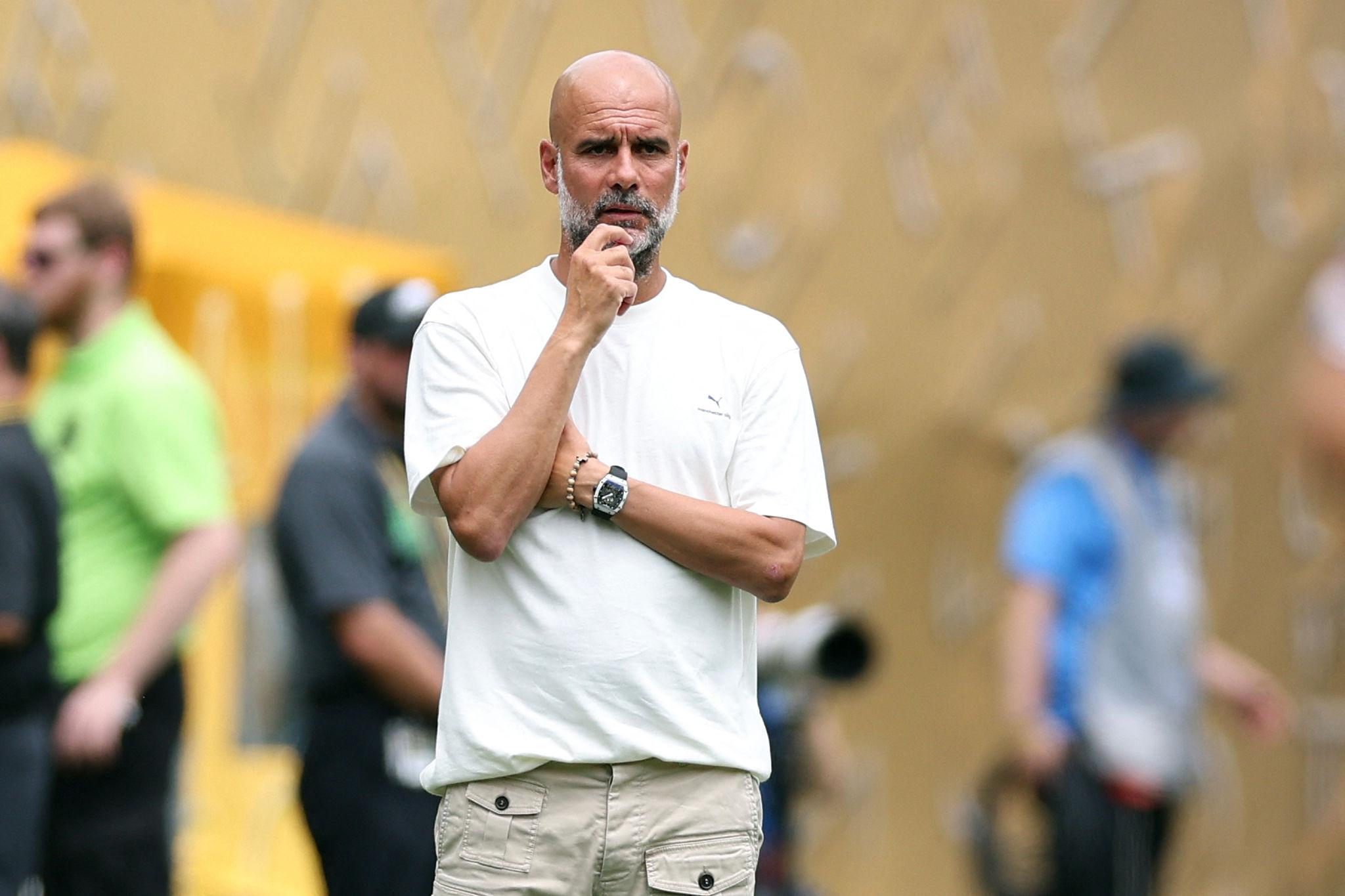 Pep Guardiola discusses VAR controversy, Arsenal pressure, and Manchester City’s Premier League title fight against Crystal Palace.