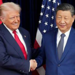 Trump arrives in Beijing for major talks with Xi on trade, Iran, Taiwan, AI technology and global economic stability.