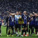 Inter Milan beat Lazio 2-0 in Rome to win the Coppa Italia and complete their first domestic double since 2010.