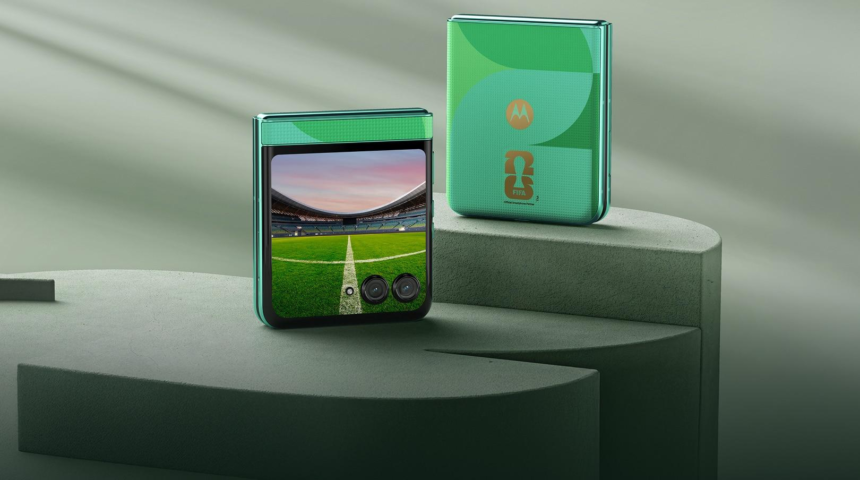 Motorola Razr Fold launches in India with an 8.1-inch display, 6000mAh battery, triple 50MP cameras, and FIFA World Cup edition.