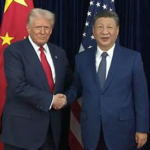 Trump arrives in China for a major summit with Xi Jinping focused on trade, Taiwan, AI chips, and the Iran conflict.