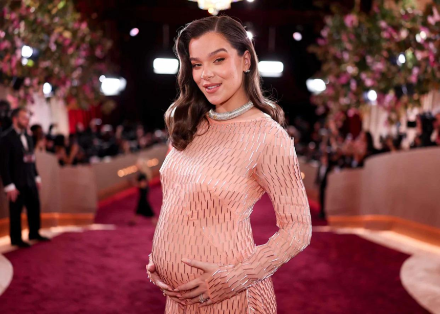 Hailee Steinfeld shared the first photos of her baby daughter with Josh Allen during an emotional Mother’s Day celebration.