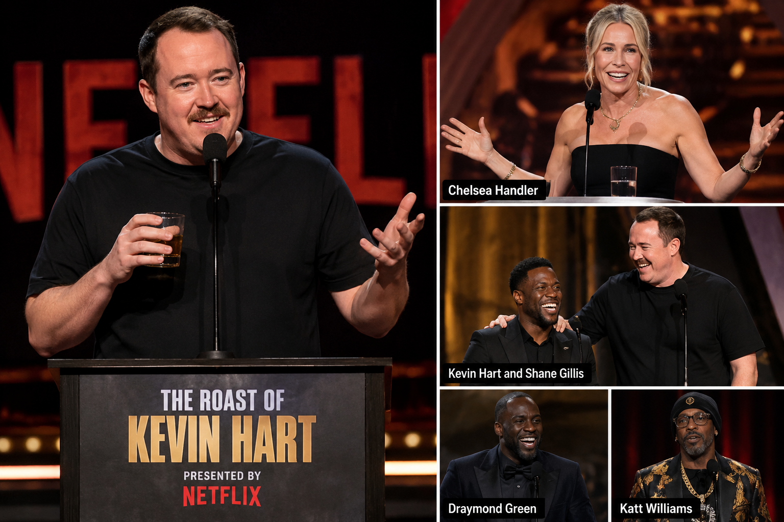 Shane Gillis ignited controversy at Netflix’s Kevin Hart roast with jokes targeting Chelsea Handler and Jeffrey Epstein.