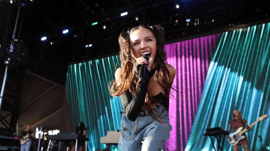 Olivia Rodrigo and Lamine Yamal went viral during Barcelona’s title-winning El Clásico against Real Madrid at Spotify Camp Nou.
